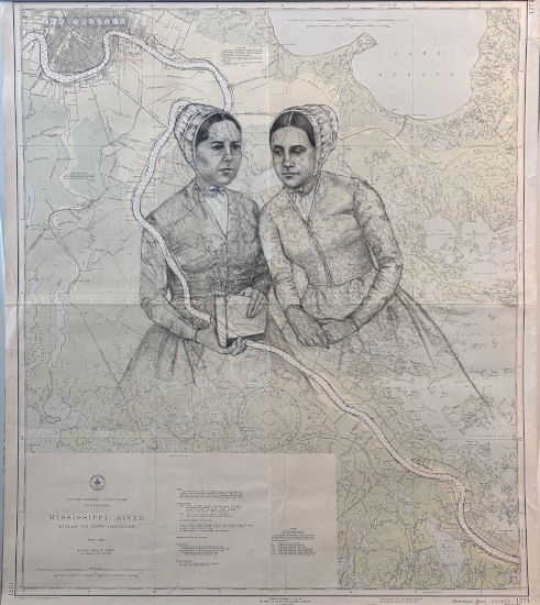 The Grimké Sisters, First White Southern Women 
              Abolitionists & Suffragists of the Early 1800′s